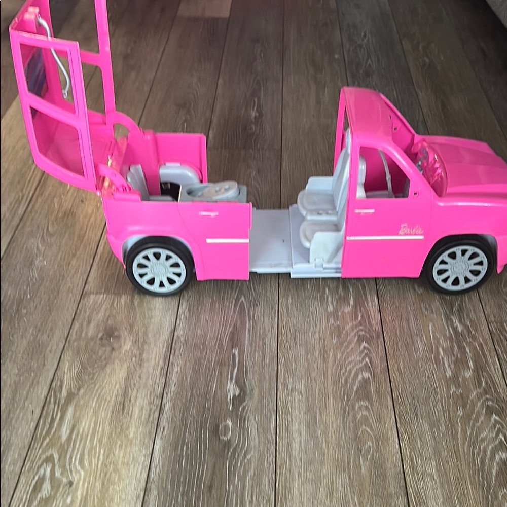Barbie Pink Toy Car